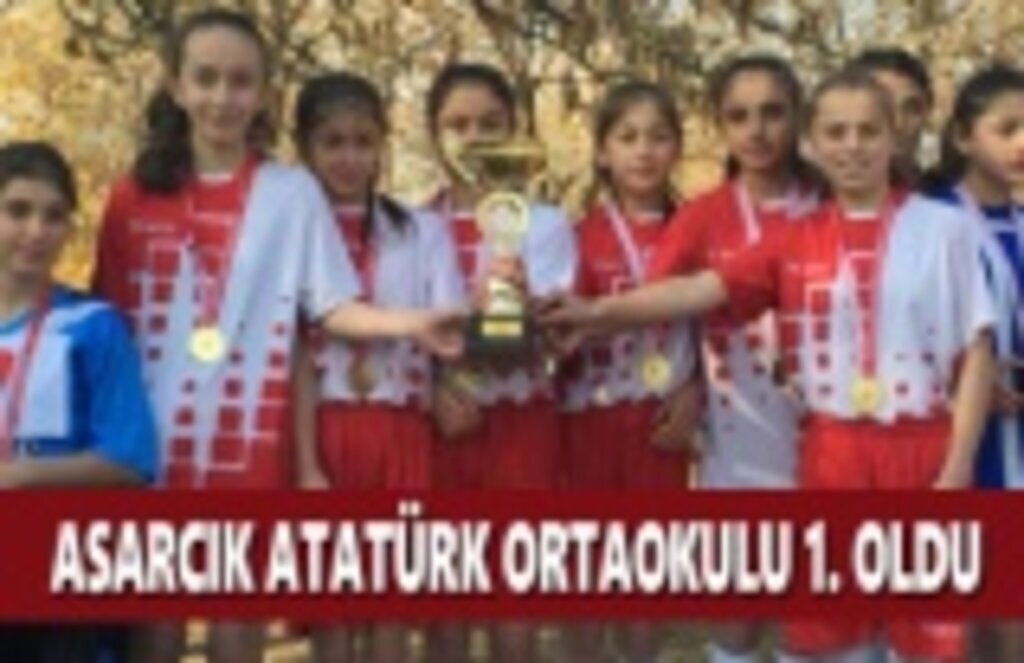 Asarcık Ortaokulu 1. Oldu
