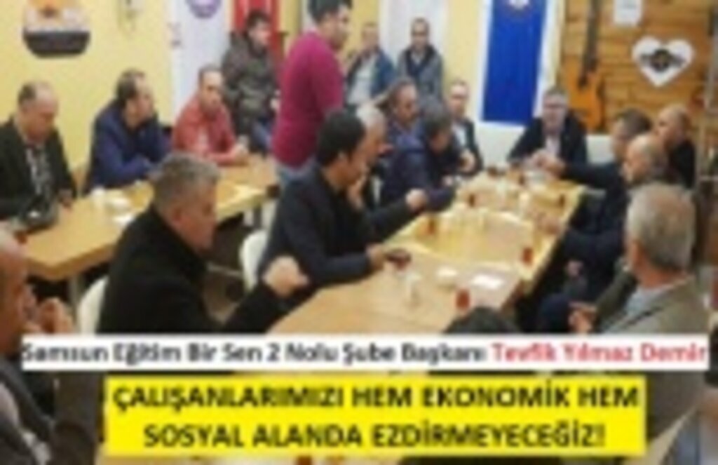 Başkan Tevfik Yılmaz Demir : Çalışanlarımızı ezdirmeyeceğiz!