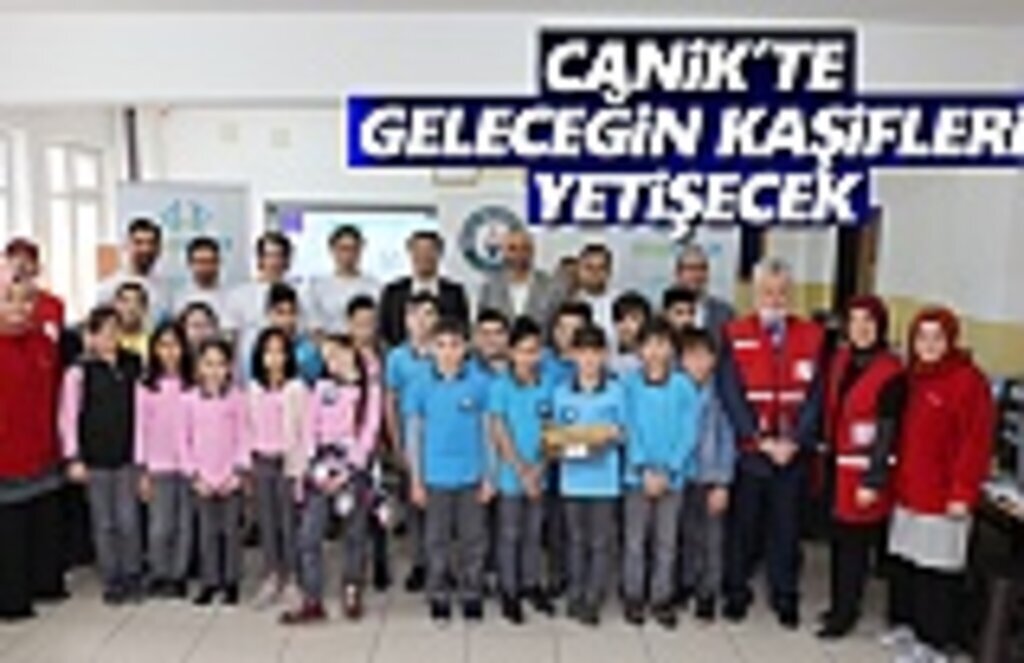 Canik'te Geleceğin Kaşifleri Yetişecek