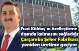 Çarşamba Şeker Fabrikası yeniden üretime geçiyor