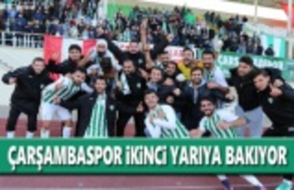 Çarşambaspor İkinci Yarıya Bakıyor