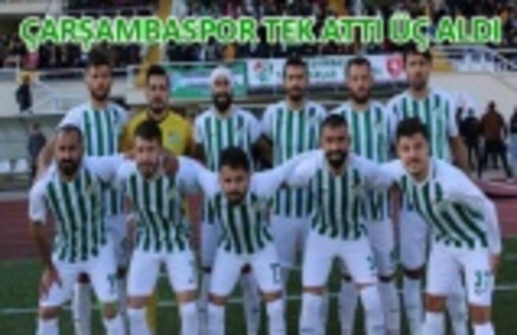 Lider Çarşambaspor dolu dizgin