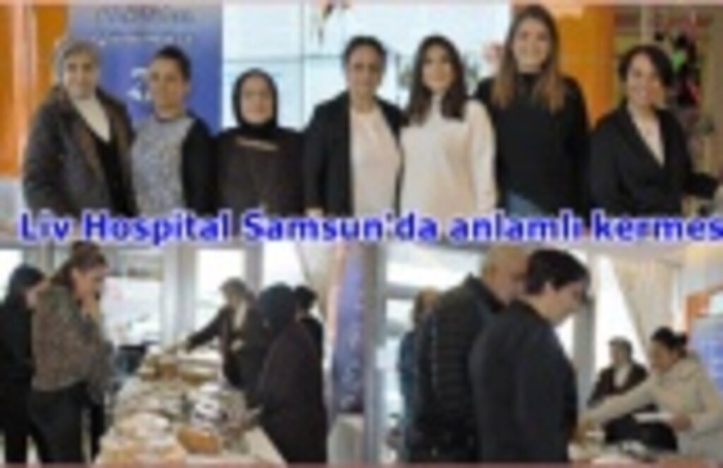 Liv Hospital Samsun'da engelliler günü için anlamlı kermes