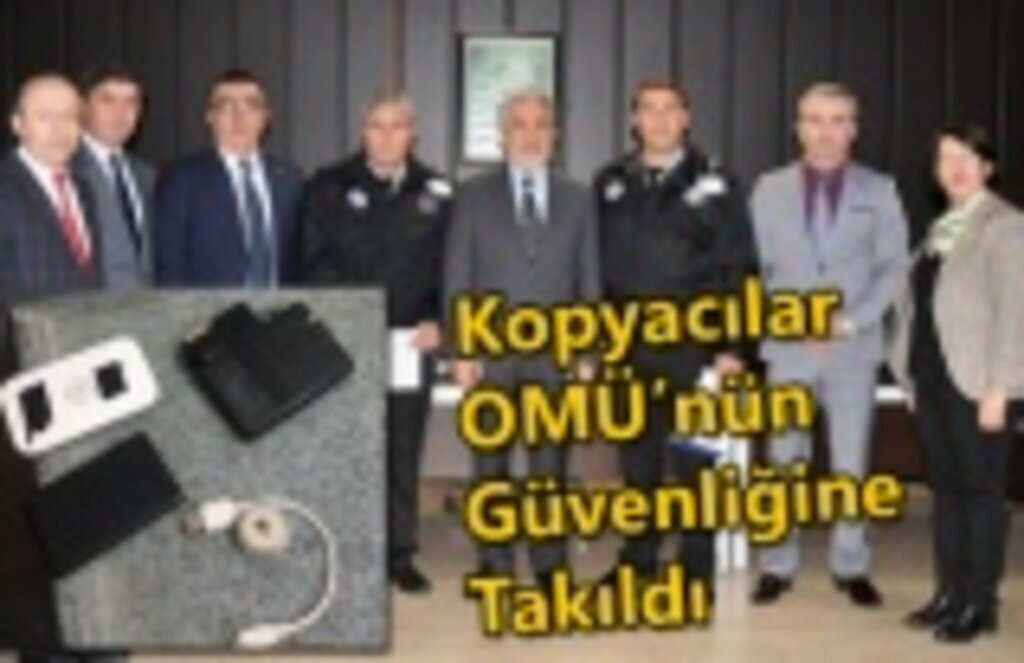 OMÜ'de kopyacılara sınav günü suçüstü - işte kopya cihazı