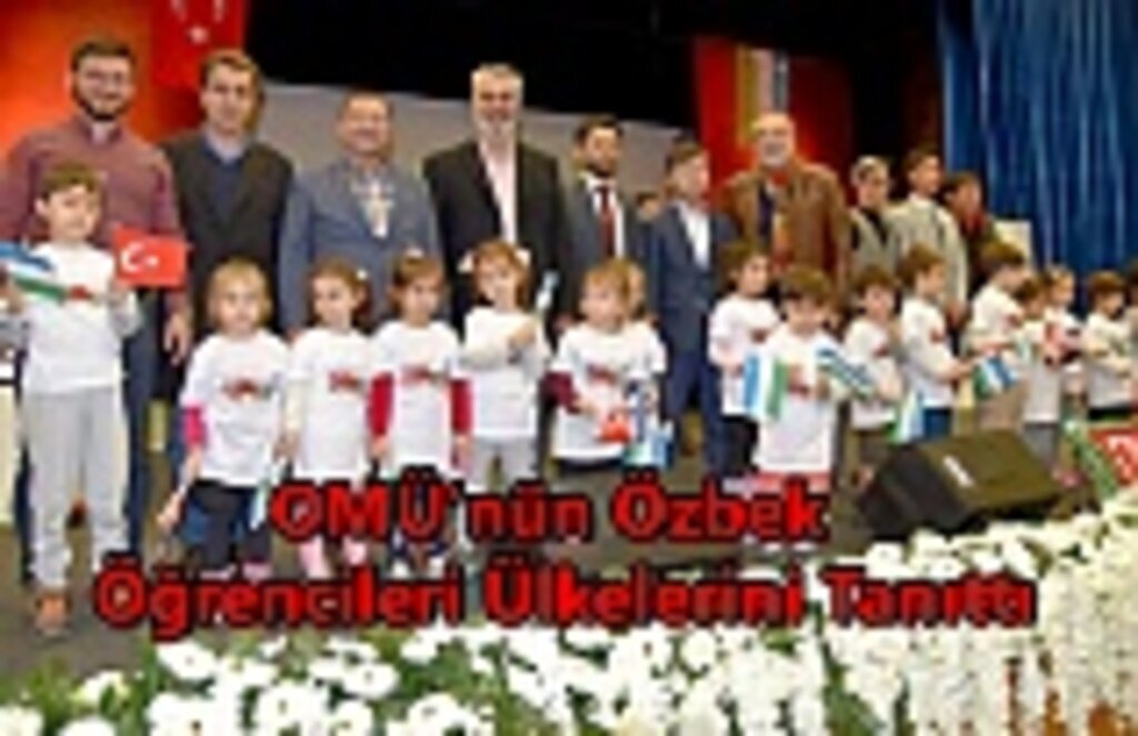 OMÜ’nün Özbek Öğrencileri Ülkelerini Tanıttı