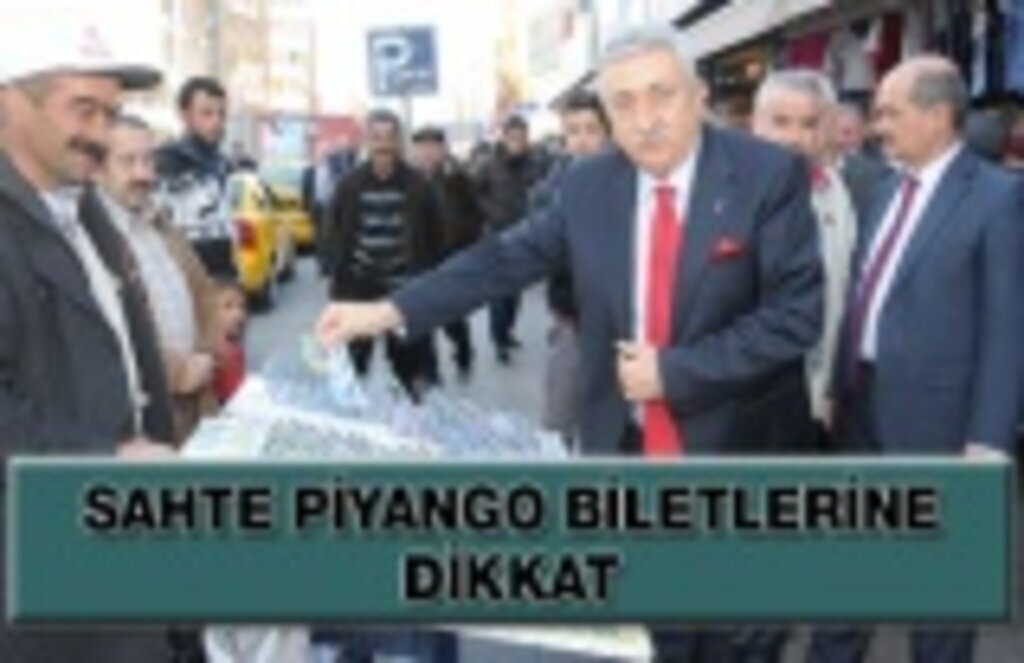 Sahte Piyango Biletlerine Dikkat