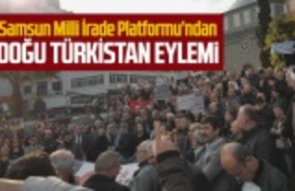 SAMİR'den Doğu Türkistan Eylemi