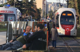 Samsun Haber - Tramvay yayaya çarptı!