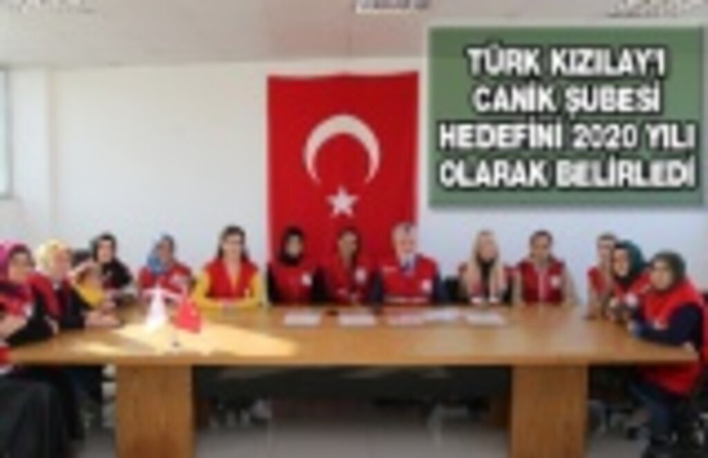 Türk Kızılay'ı Canik Şube Hedefini Belirledi