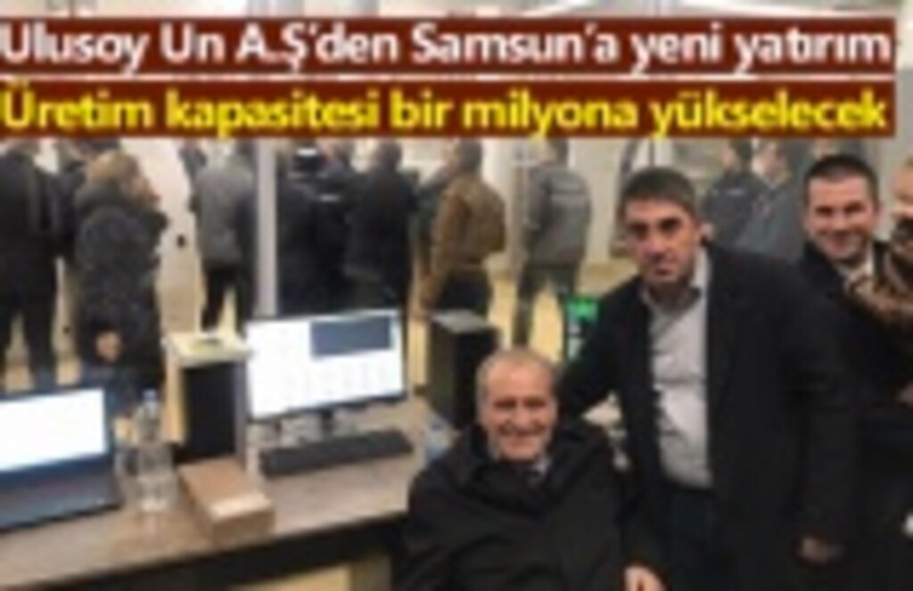 Ulusoy Undan Samsun’a yeni yatırım