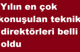 Yılın en çok konuşulan teknik direktörleri belli oldu