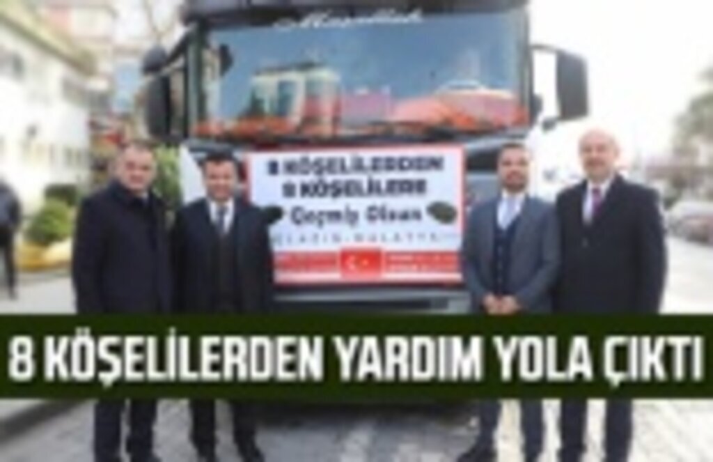 8 köşelilerden 8 köşelilere destek Çarşamba'dan yola çıktı