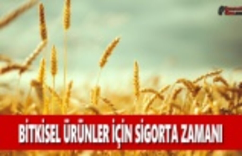 Bitkisel Ürünler İçin Sigorta Zamanı
