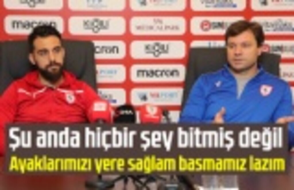 Ertuğrul Sağlam: Ayaklarımızı yere sağlam basmamız lazım