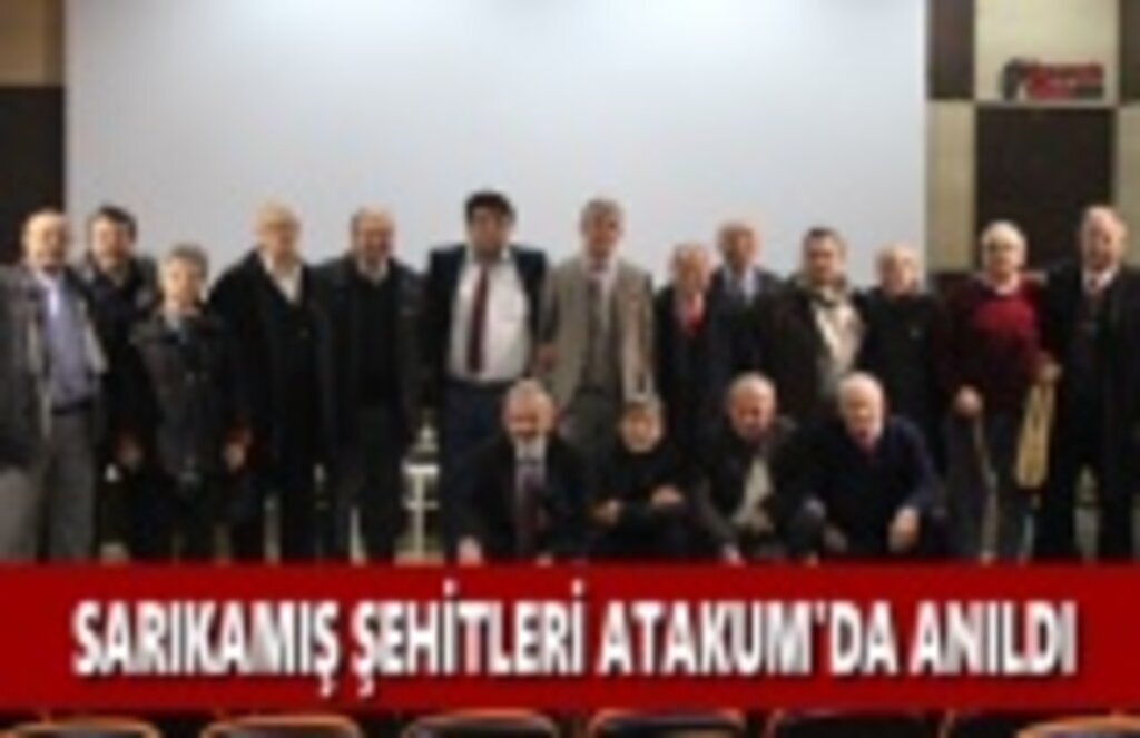 Sarıkamış Şehitleri Atakum'da Anıldı