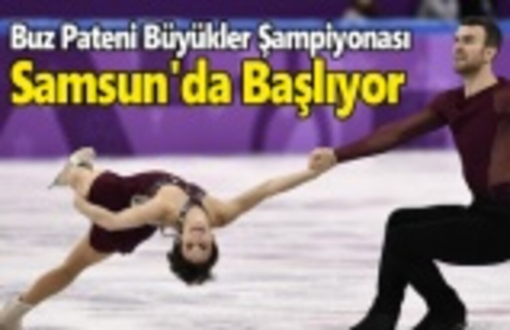 Türkiye Artistik Buz Pateni Büyükler Şampiyonası Samsun'da Başlıyor