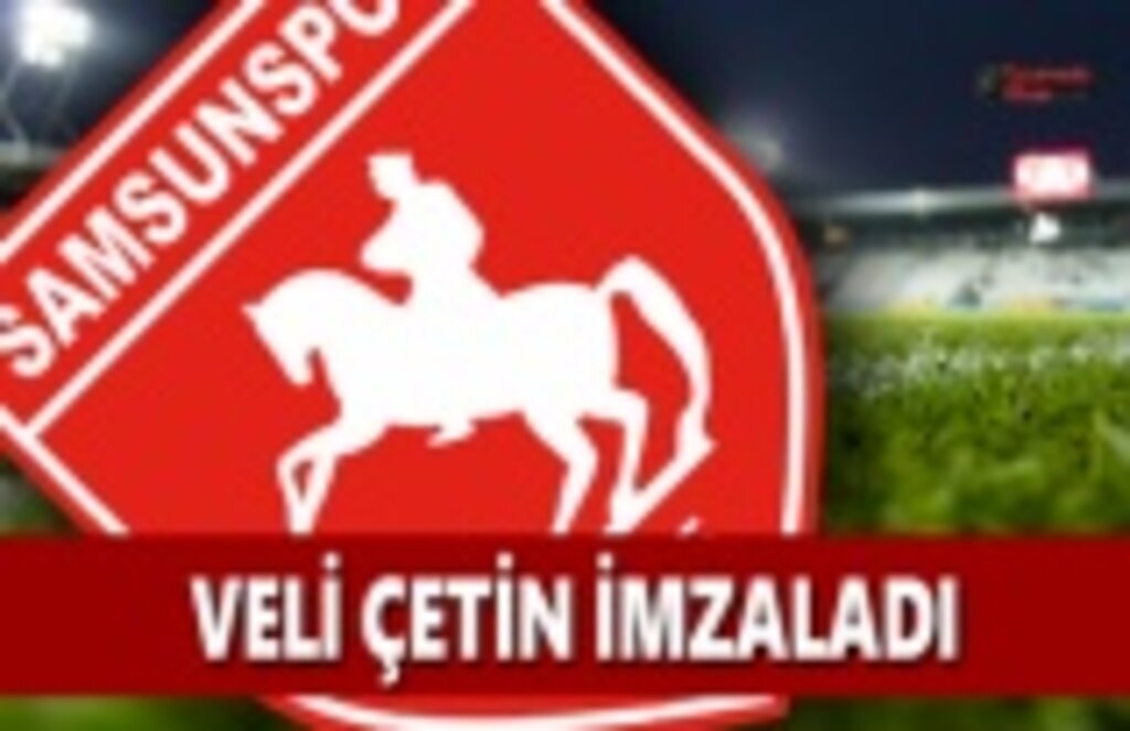 Yılport Samsunspor'da Yeni Transfer Veli Çetin İmzaladı