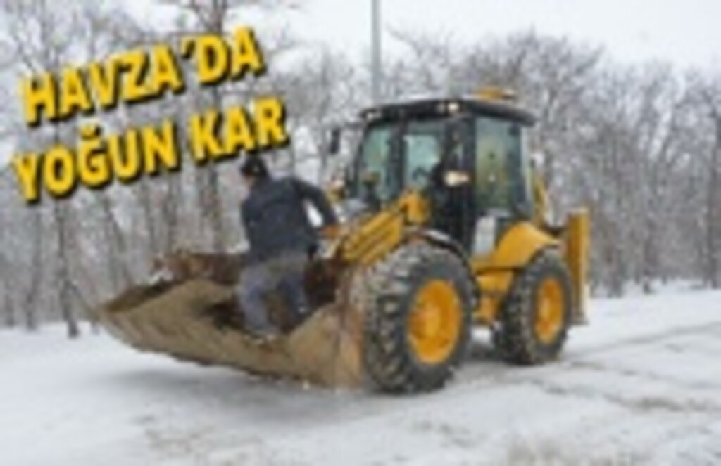Havza Kar çalışmalarını aralıksız sürdürüyor