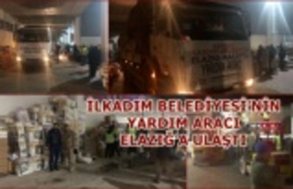 Samsun'dan Elazığ'a yardımlar sürüyor