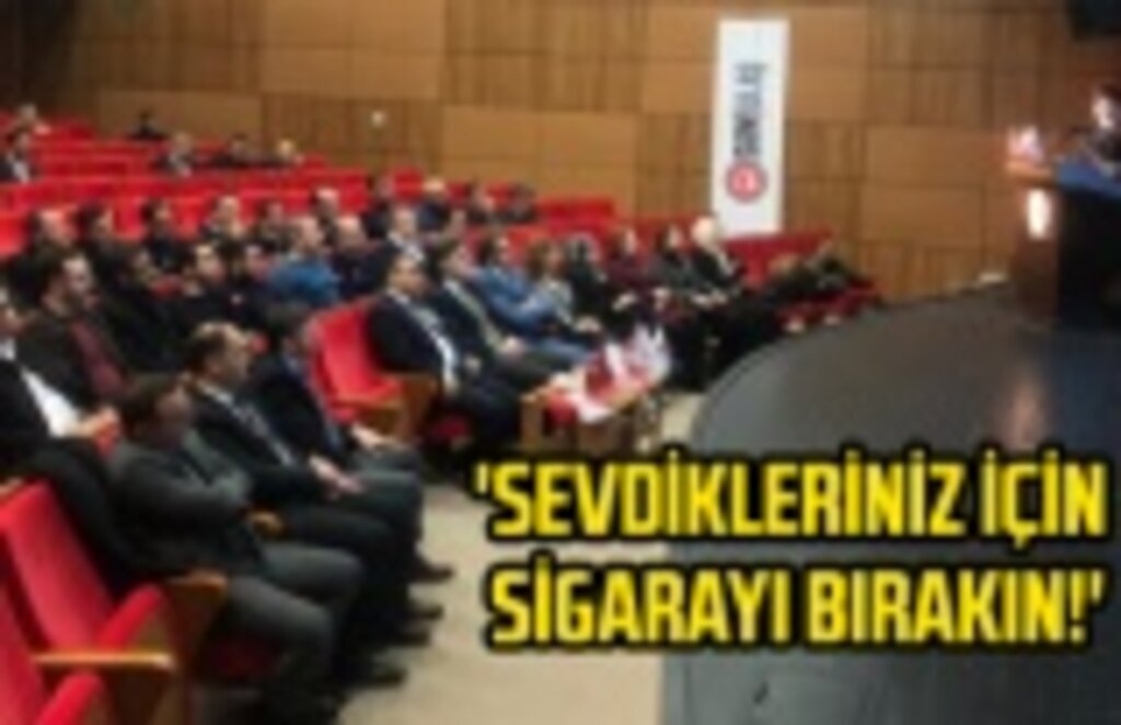 SAMULAŞ ve SASKİ personeline sigarayı bırakın çağrısı