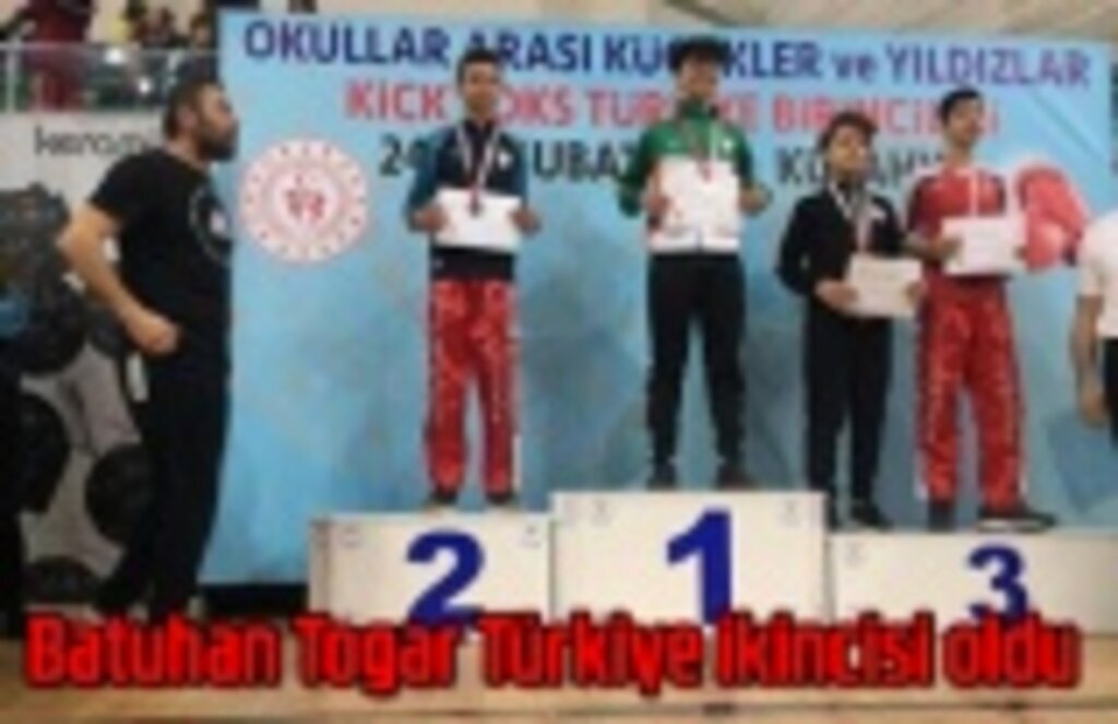 Batuhan Togar Türkiye ikincisi oldu
