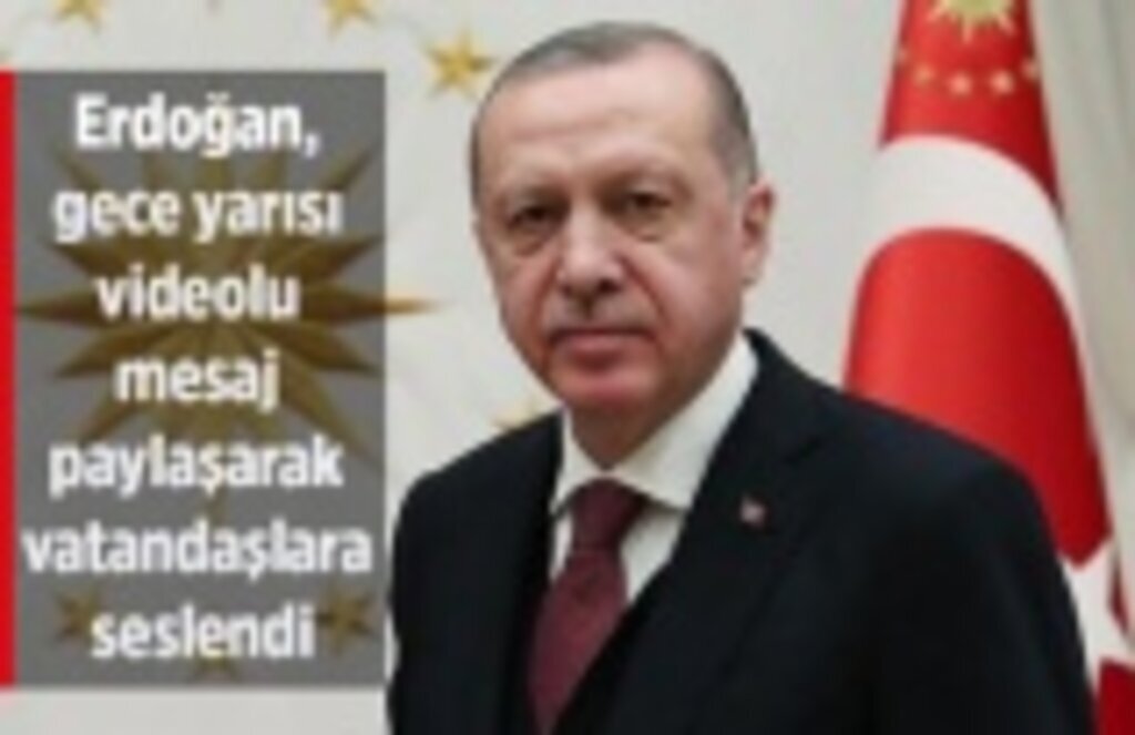 Cumhurbaşkanı Erdoğan vatandaşlara seslendi: Sizden bir ricam var
