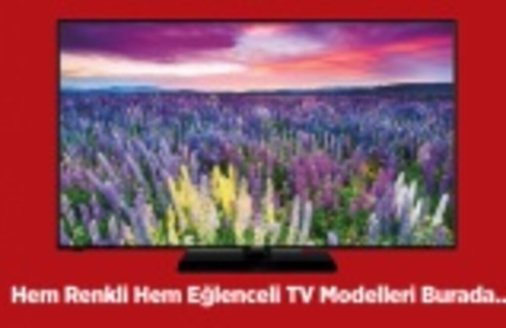 Hem Renkli Hem Eğlenceli TV Modelleri
