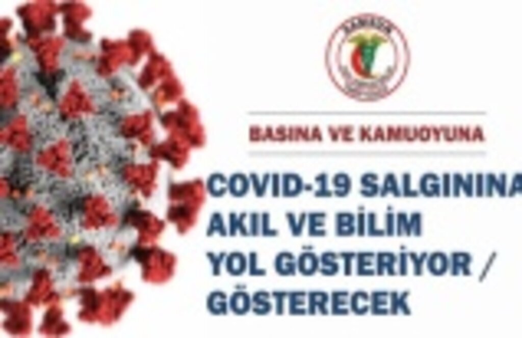 Koronavirüs salgınına akıl ve bilim yol gösteriyor!