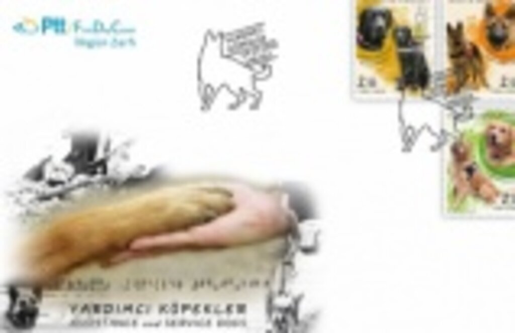 PTT'den 'Yardımcı Köpekler' konulu anma pulu