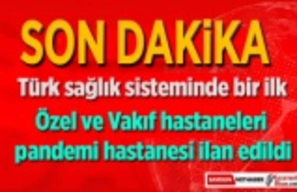 Sağlık Bakanlığı'ndan hastanelere koronavirüs genelgesi!