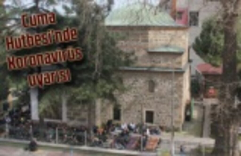 Samsun'da Cuma Hutbesi'nde virüslere karşı temizliğinin önemi anlatıldı