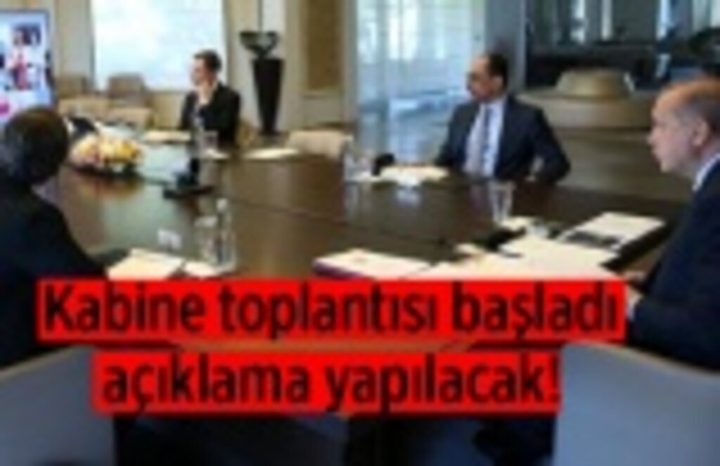 4 günlük sokağa çıkma yasağı masaya yatırılıyor! Kabine toplantısı başladı