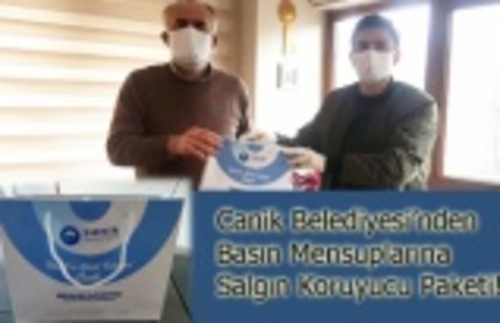 Başkan Sandıkçı'dan Basın Mensuplarına Salgın Koruyucu Paketi!