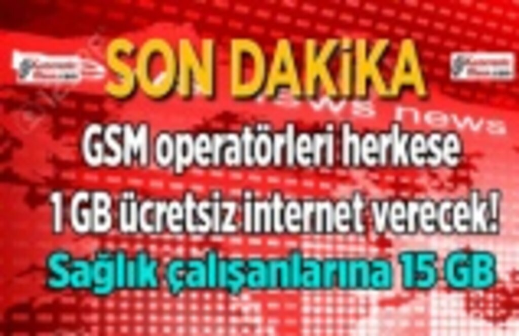 GSM operatörleri herkese ücretsiz internet verecek!
