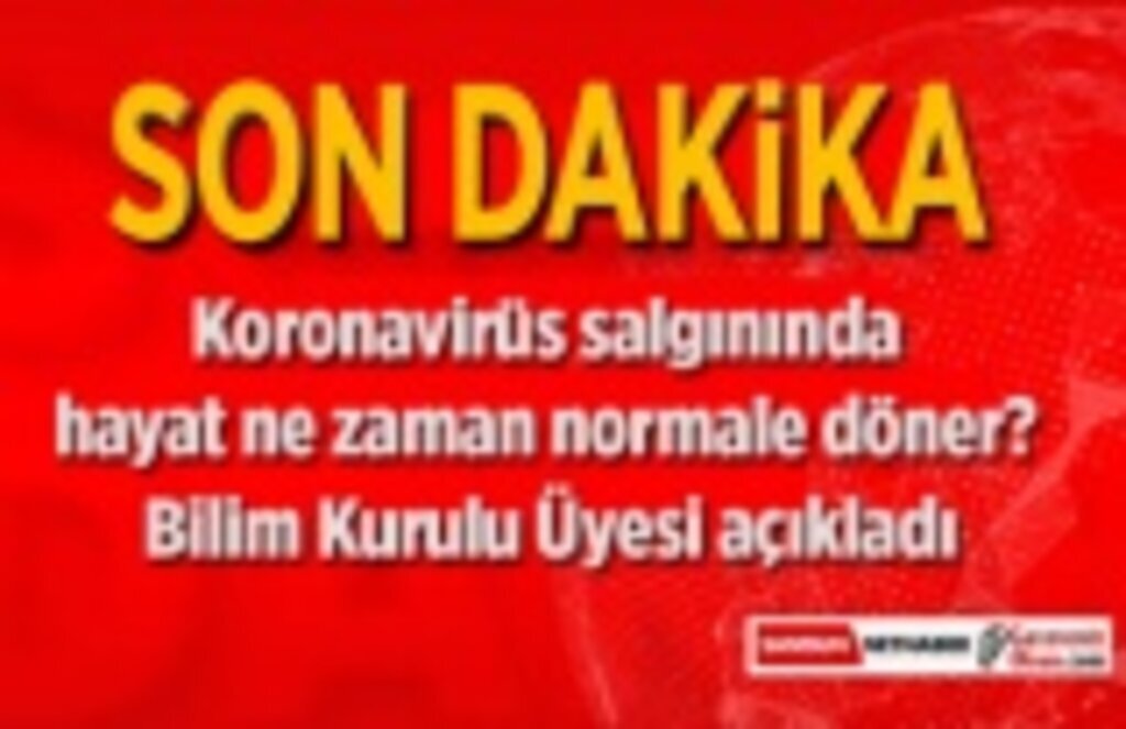 Koronavirüs salgınında hayat ne zaman normale döner?