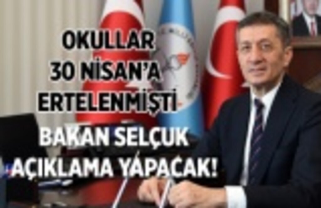 Okulların ne zaman açılacağını Bakan Selçuk bugün açıklayacak!