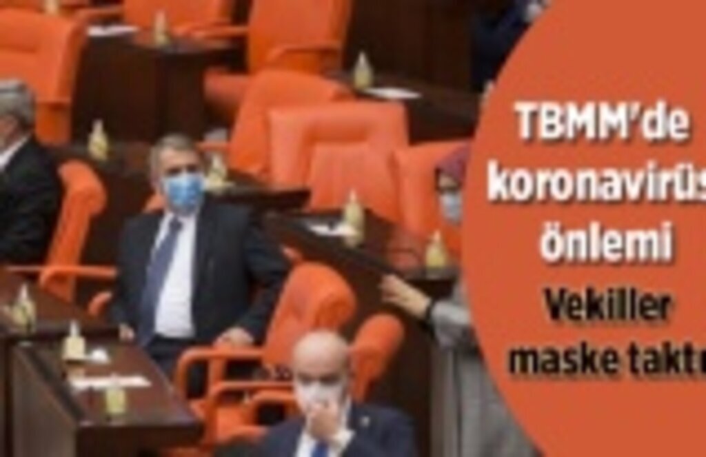 TBMM'de koronavirüs önlemi