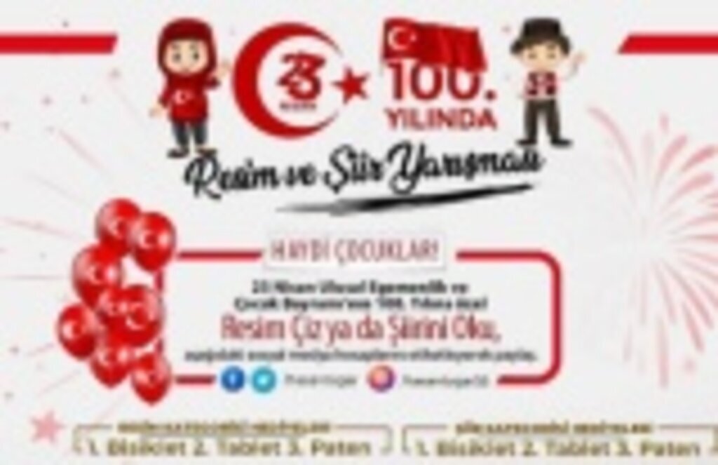 Tekkeköy Belediyesi'nden ödüllü Resim ve Şiir Yarışması