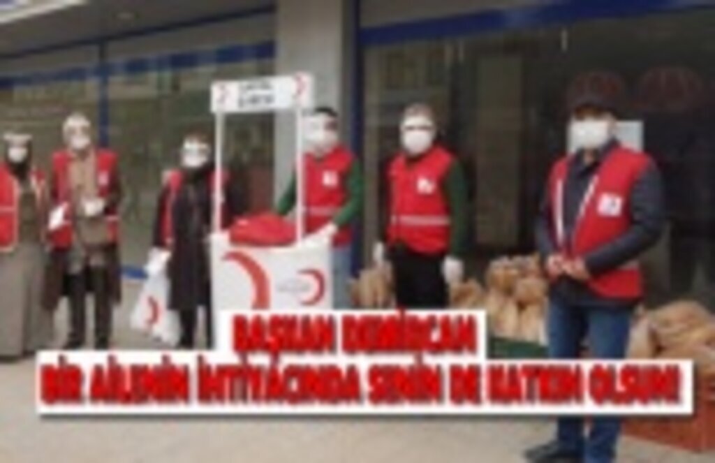 Başkan Demircan bir ailenin ihtiyacında seninde katkın olsun