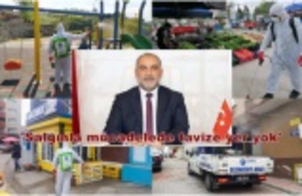 Canik Belediyesi salgınla mücadelede tedbiri elden bırakmıyor