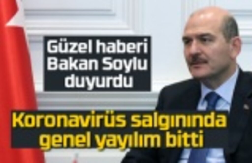 'Koronavirüs salgınında genel yayılım bitti'