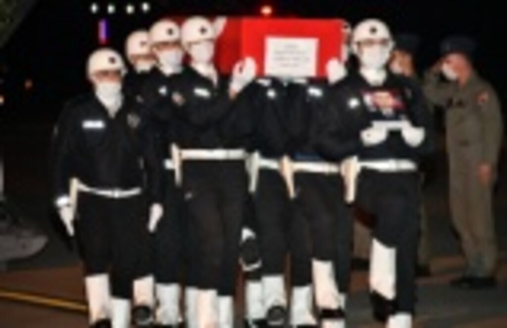 Polis memuru şehit Atakan Arslan'ın naaşı Samsun'a getirildi, cenaze töreni bugün