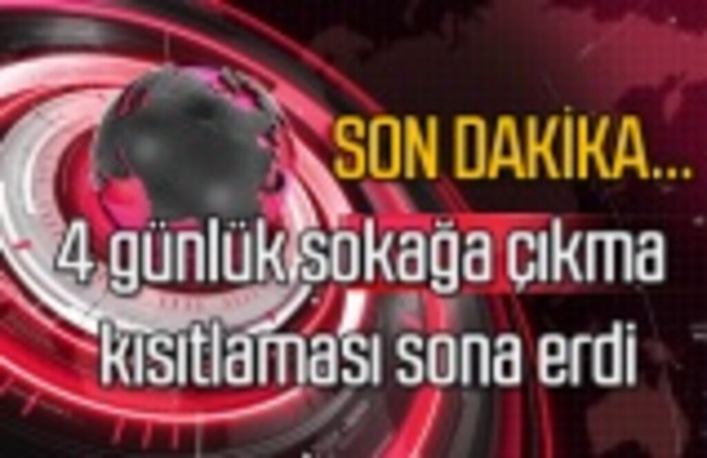 Ramazan Bayramı 4 günlük sokağa çıkma kısıtlaması sona erdi
