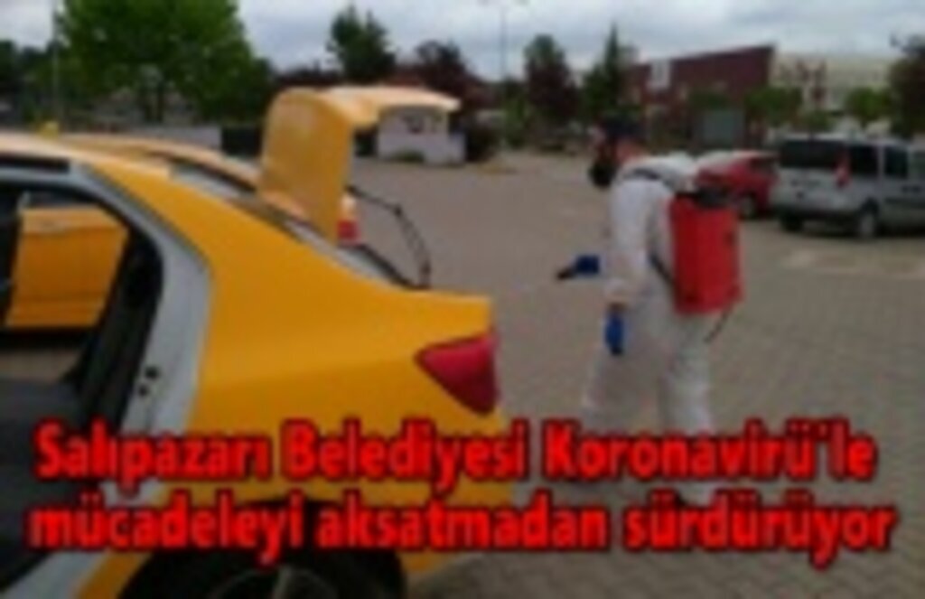 Salıpazarı Belediyesi Koronavirü’le mücadeleyi aksatmadan sürdürüyor