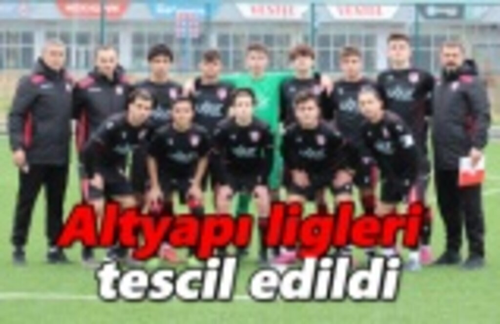 Altyapı ligleri tescil edildi