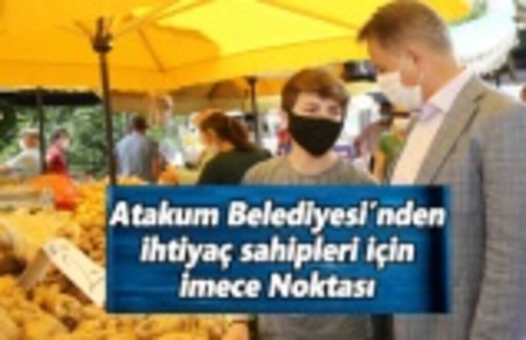 Atakum Belediyesi’nin İmece Noktası’nda alan el veren eli görmüyor