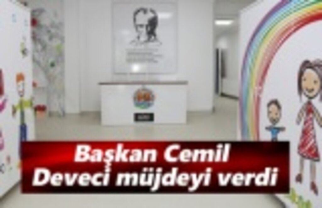 Başkan Cemil Deveci müjdeyi verdi