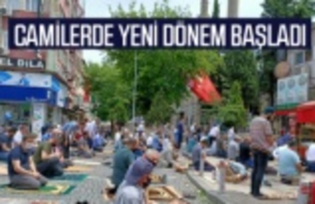 Camilerde maske ve mesafe ile beş vakit namaz kılınacak!