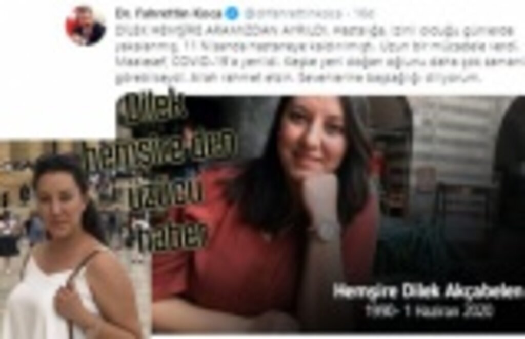 Dilek hemşire kimdir? Dilek Akçabelen hemşire neden vefat etti?