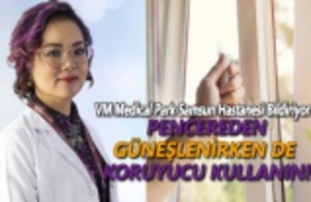 Pencereden Güneşlenirken de Koruyucu Kullanın